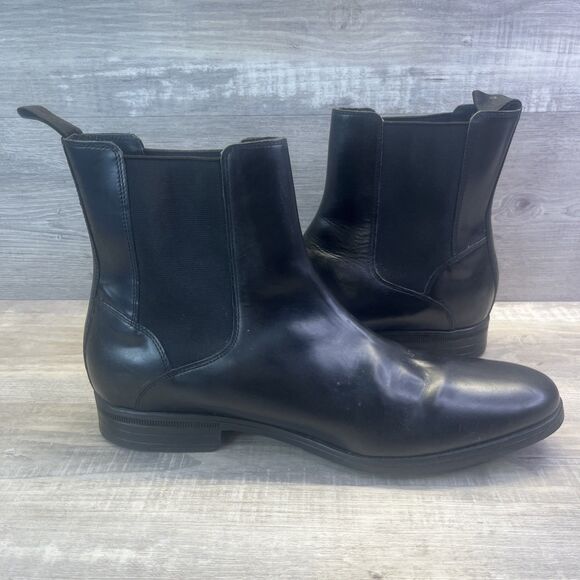 Cole Haan Grand OS Chelsea Boots Mens Sz 11 Black Leather - Picture 7 of 10